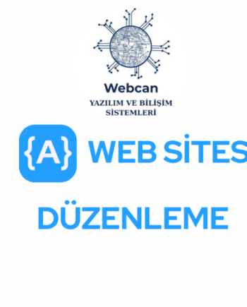 Web Sitesi Düzenleme Paketi – Web Can Bilişim Sistemleri Özel Hizmeti
