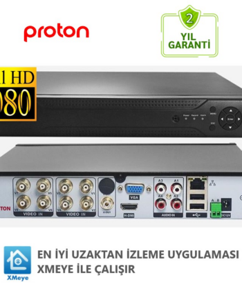 8 Kanal XMEye Güvenlik Kamera Kayıt Cihazı