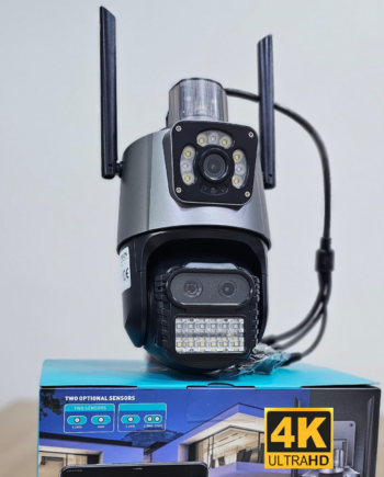 Proton 4K Motorlu 8x Optik Zoom 360 Alarmlı Wifi Kablosuz Güvenlik Kamerası
